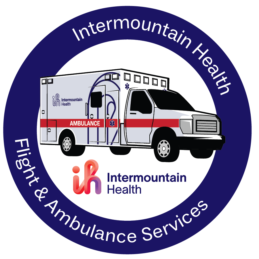 2.0" Round Decal Ambulence Only 