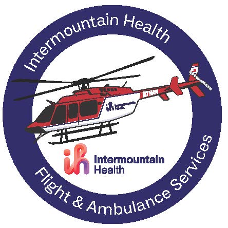 2.0" Round Decal Bell Helicopter 